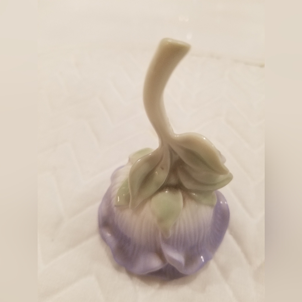 Vintage Replica of Purple Iris Bell